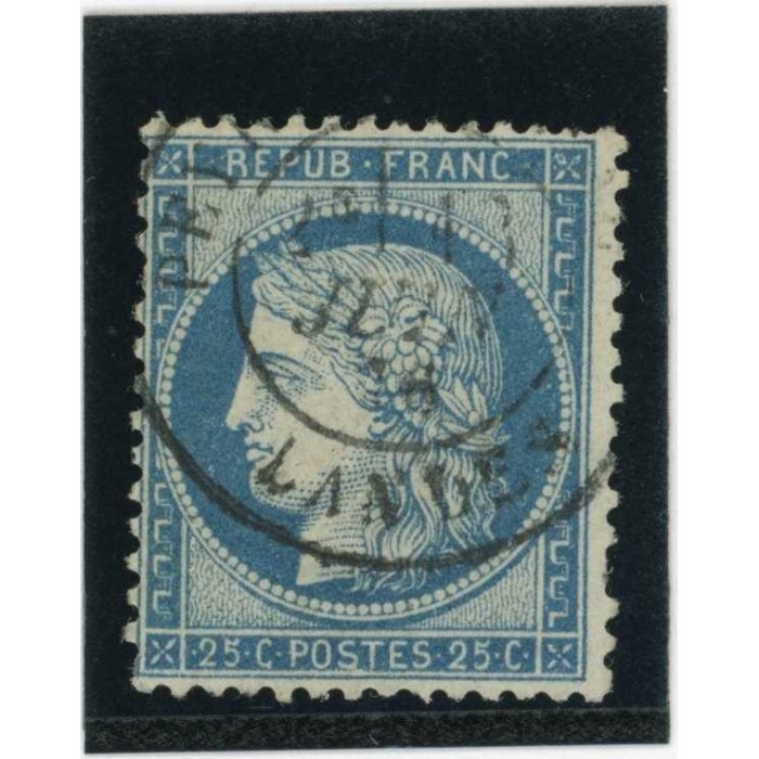 YT 60C - Cachet a Date - Cote 2 Euros