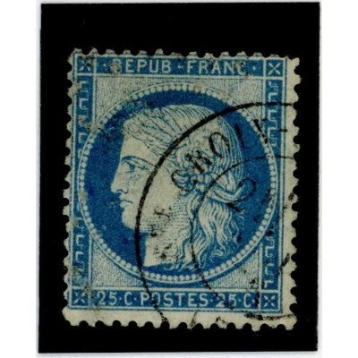 YT 60A - Cachet a Date - Cote 2 Euros