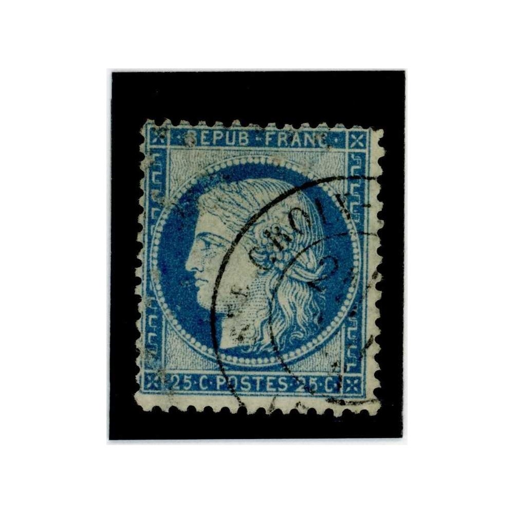 YT 60A - Cachet a Date - Cote 2 Euros