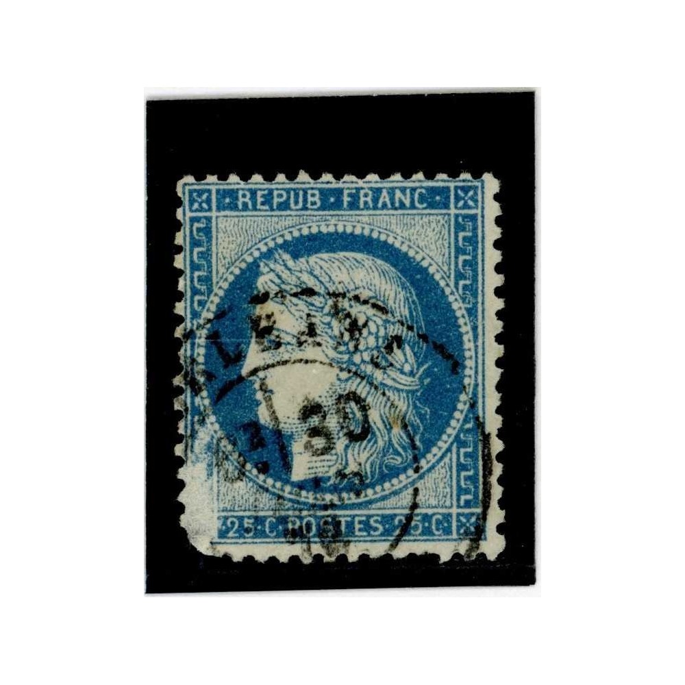 YT 60A - Cachet a Date - Cote 2 Euros