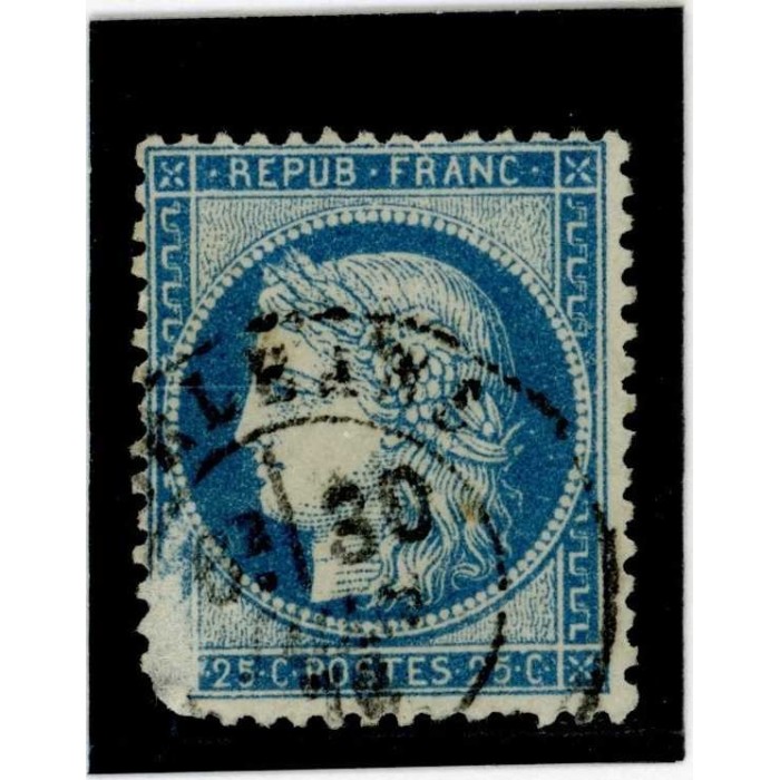 YT 60A - Cachet a Date - Cote 2 Euros