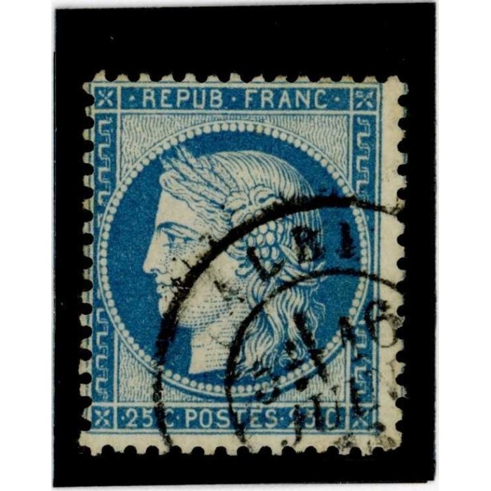 YT 60C - Cachet a Date - Cote 2 Euros