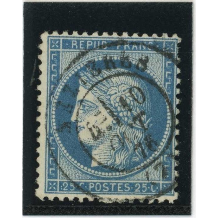 YT 60C - Cachet a Date - Cote 2 Euros