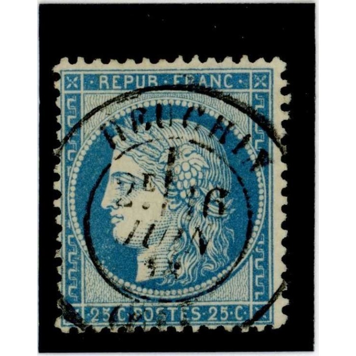 YT 60C - Cachet a Date - Cote 2 Euros