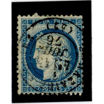 YT 60A - Cachet a Date - Cote 2 Euros