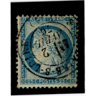 YT 60C - Cachet a Date - Cote 2 Euros