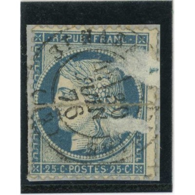 YT 60C - Cachet a Date - Cote 2 Euros