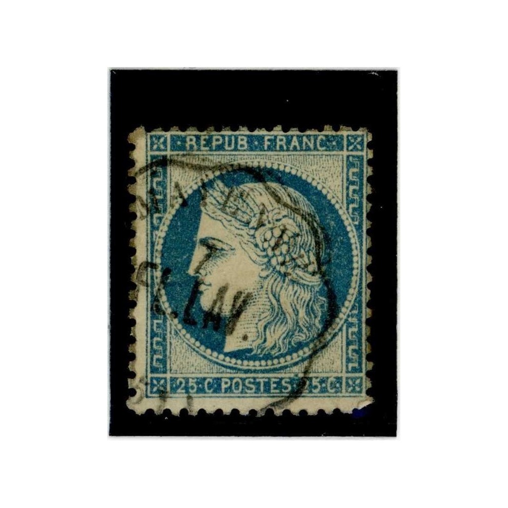 YT 60C - Cachet Convoyeur - Cote 8 Euros