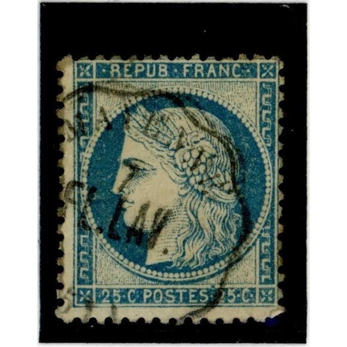 YT 60C - Cachet Convoyeur - Cote 8 Euros