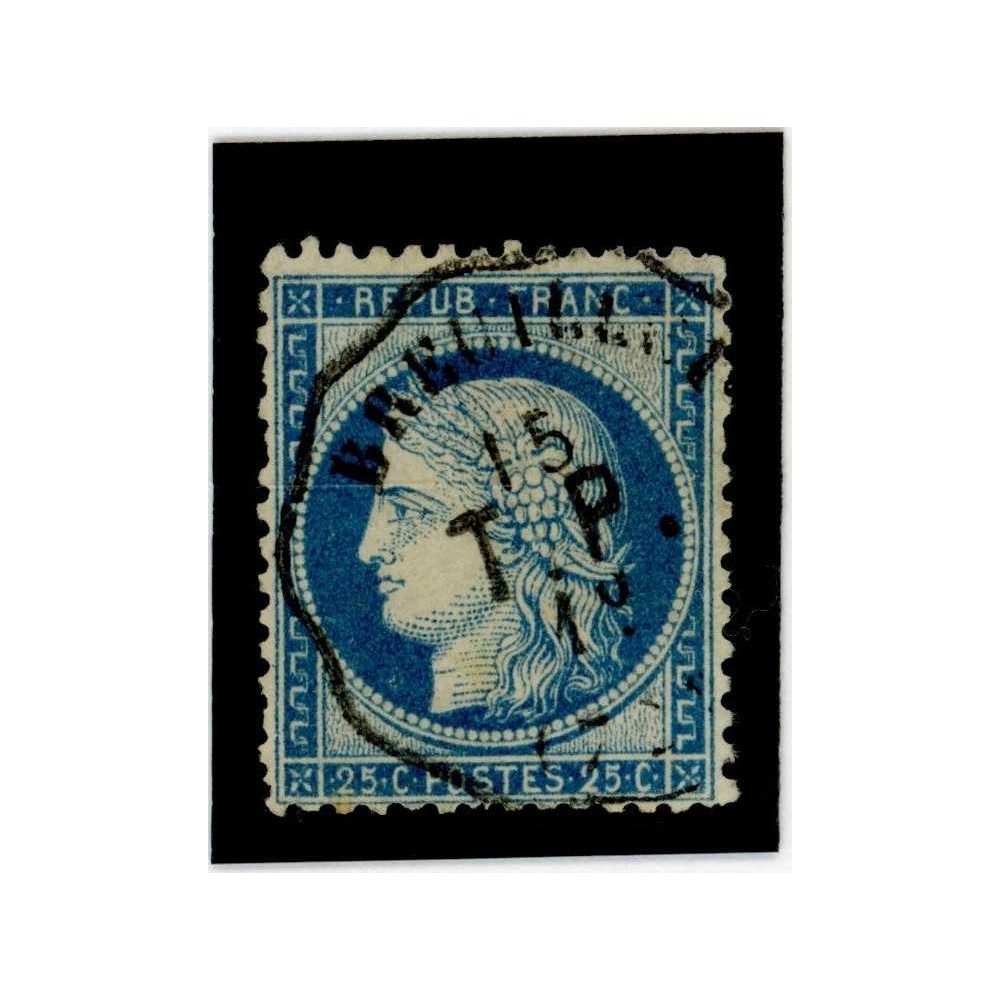YT 60C - Cachet Convoyeur - Cote 9 Euros