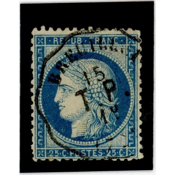 YT 60C - Cachet Convoyeur - Cote 9 Euros