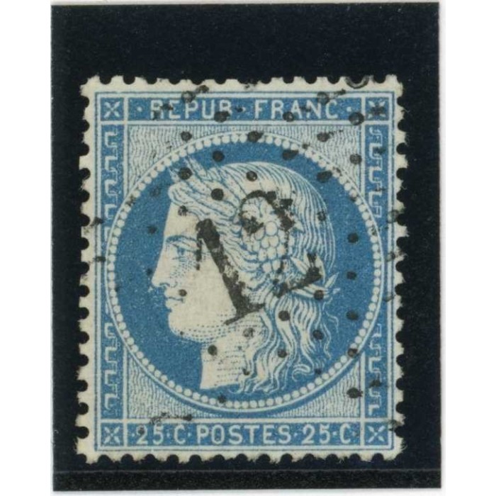 YT 60A - Etoile 12 - Cote 6 Euros