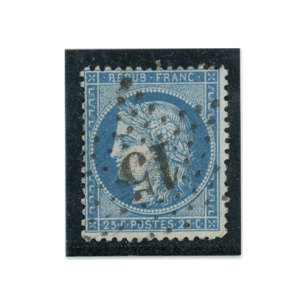 YT 60A - Etoile 15 - Cote 10 Euros