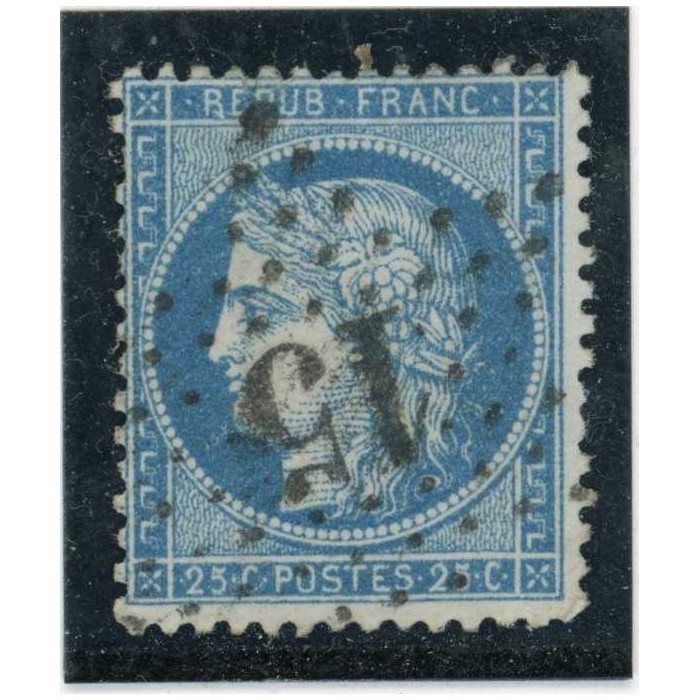 YT 60A - Etoile 15 - Cote 10 Euros