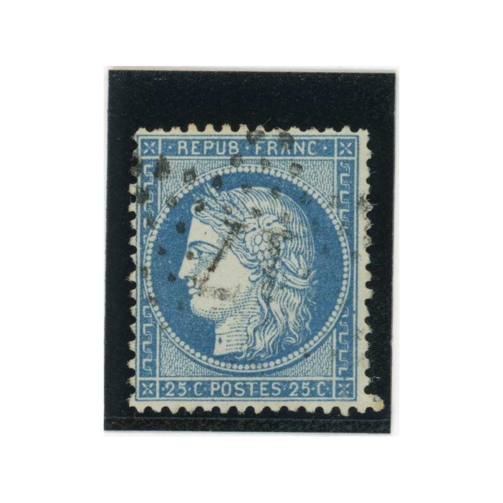 YT 60A - Etoile 17 - Cote 8 Euros