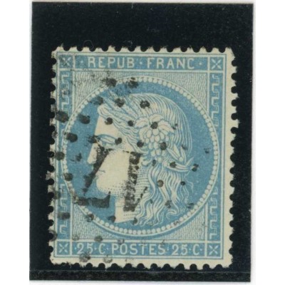 YT 60A - Etoile 17 - Cote 8 Euros