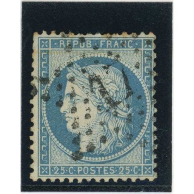 YT 60A - Etoile 17 - Cote 8 Euros
