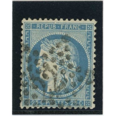 YT 60A - Etoile 22 - Cote 8 Euros