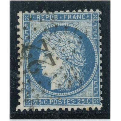 YT 60A - Etoile 22 - Cote 8 Euros