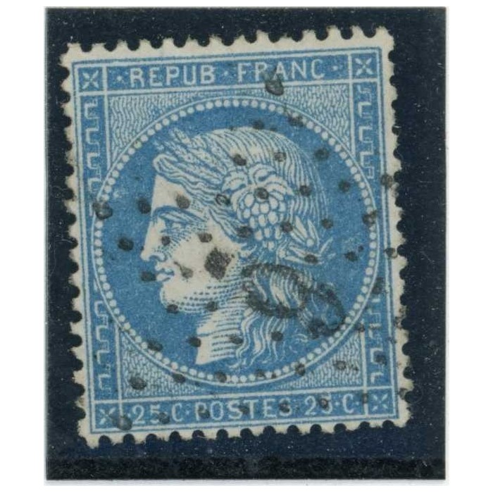 YT 60A - Etoile 6 - Cote 32 Euros