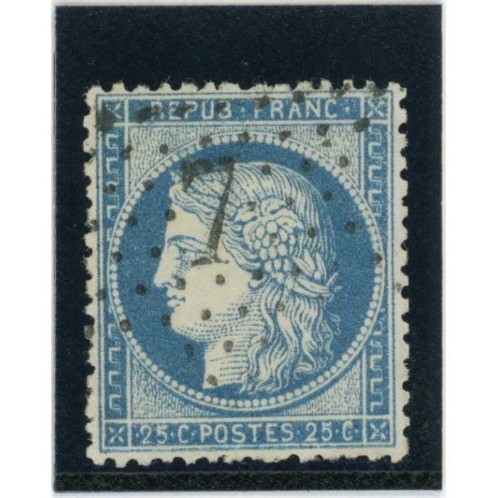 YT 60A - Etoile 7 - Cote 6 Euros