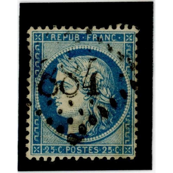 YT 60A - GC 884 - La Chapelle d'Angillon - Cher (17) - Cote 10 Euros