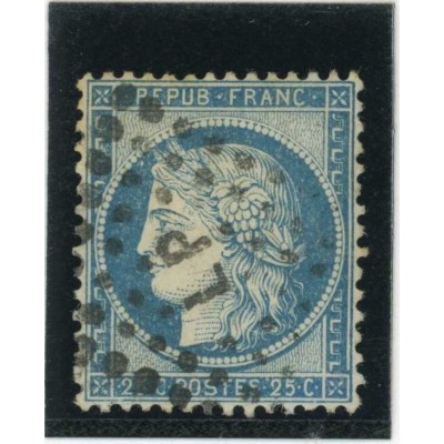 YT 60A - Lettre LP - Langres à Paris - Cote 7 Euros