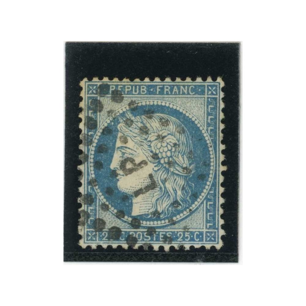 YT 60A - Lettre LP - Langres à Paris - Cote 7 Euros