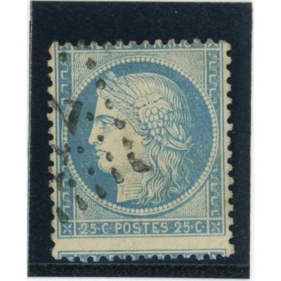 YT 60A - Oblitéré - Variété : Piquage décalé - Cote 62 Euros