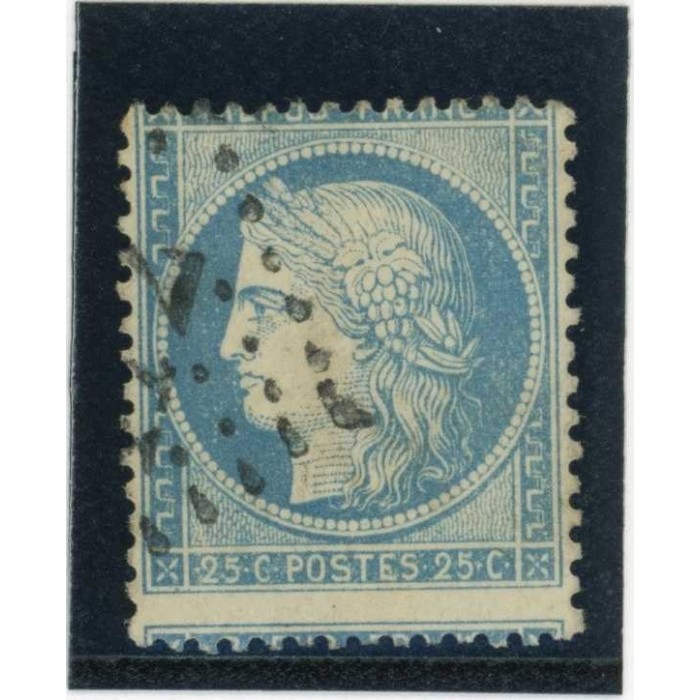YT 60A - Oblitéré - Variété : Piquage décalé - Cote 62 Euros