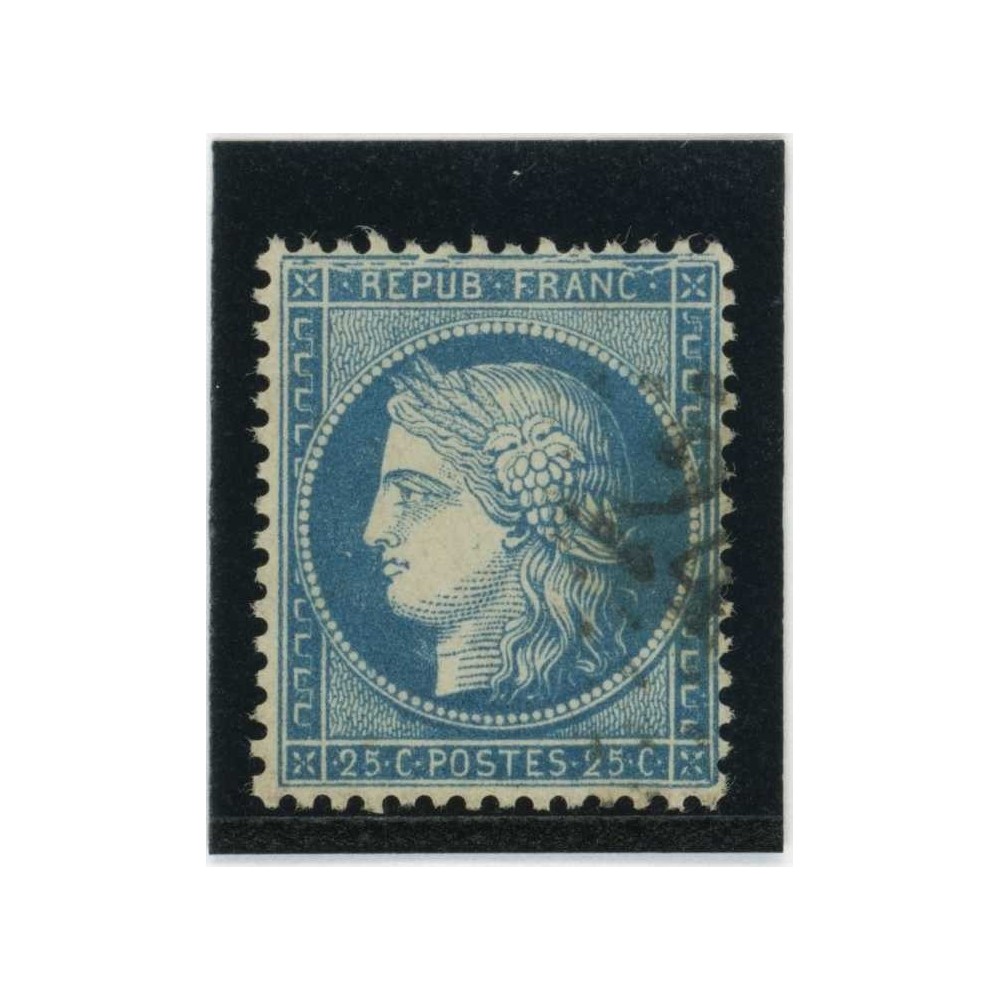 YT 60A - Oblitéré - Variété : Grande Cassure - Cote 62 Euros