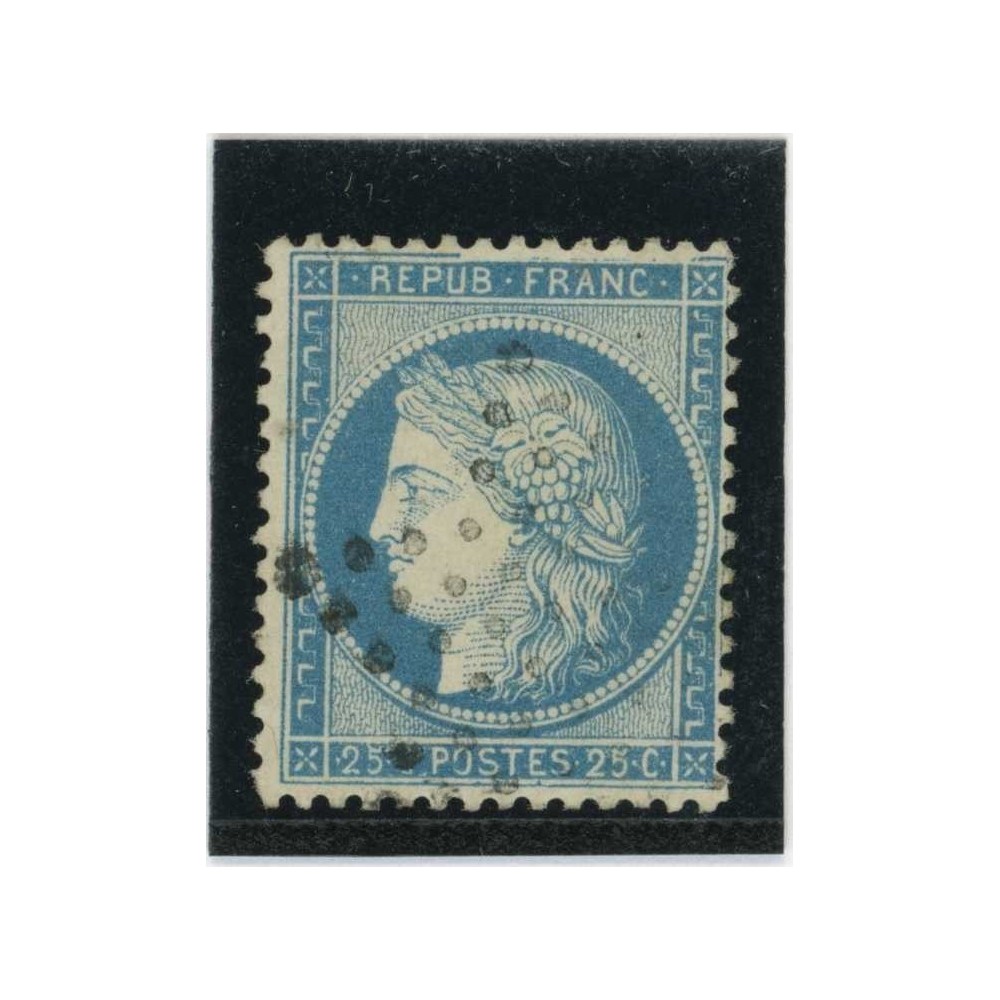 YT 60A - Oblitéré - Variété : Filet haut Cassé - Cote 62 Euros