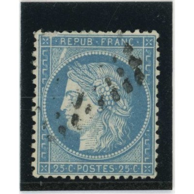 YT 60A - Oblitéré - Variété : trait blanc en haut gauche - Cote 62 Euros