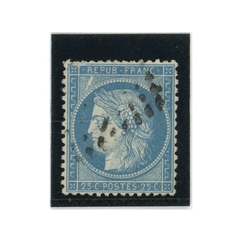 YT 60A - Oblitéré - Variété : trait blanc en haut gauche - Cote 62 Euros