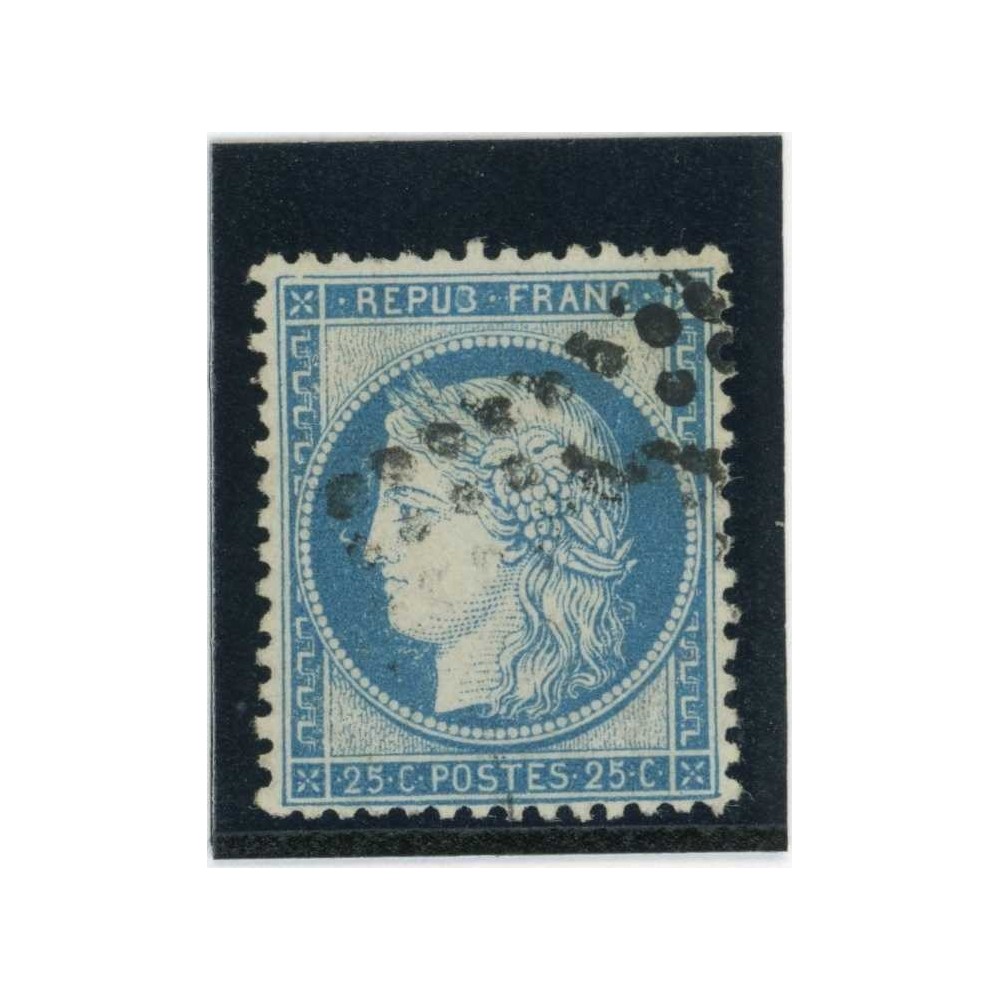 YT 60A - Oblitéré - Variété : B de REPUB - Cote 62 Euros