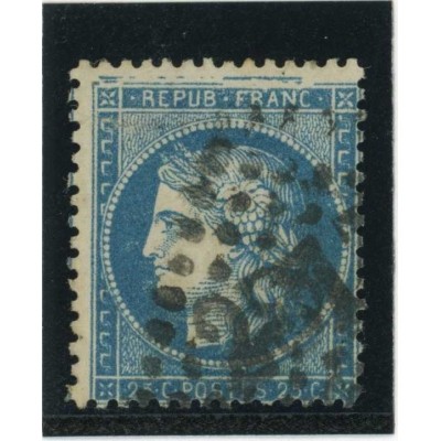 YT 60A - Oblitéré - Variété : cassure en haut - Cote 62 Euros