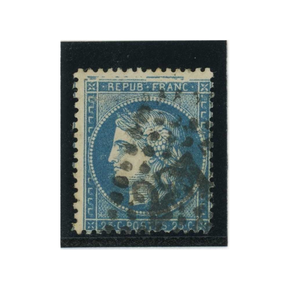 YT 60A - Oblitéré - Variété : cassure en haut - Cote 62 Euros