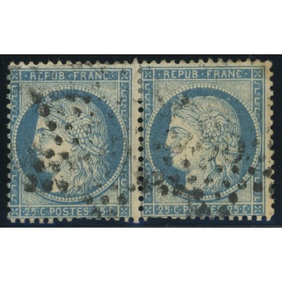 YT 60C - Oblitéré - Paire - Cote 6 Euros