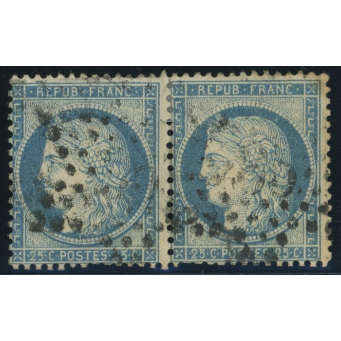 YT 60C - Oblitéré - Paire - Cote 6 Euros