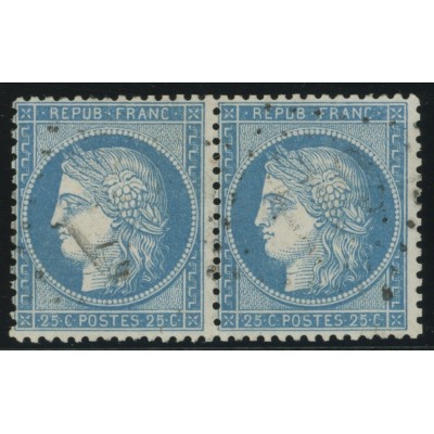 YT 60A - Oblitéré - Paire - Cote 6 Euros