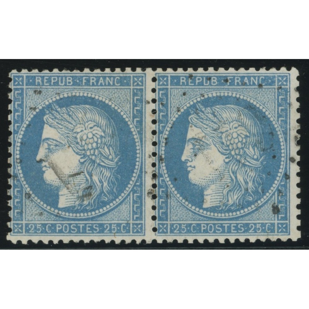 YT 60A - Oblitéré - Paire - Cote 6 Euros