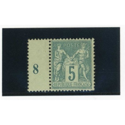 YT 75 - Neuf xx - Millésime 8 - Cote 165 Euros