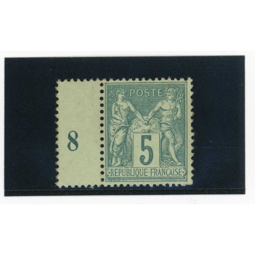 YT 75 - Neuf xx - Millésime 8 - Cote 165 Euros