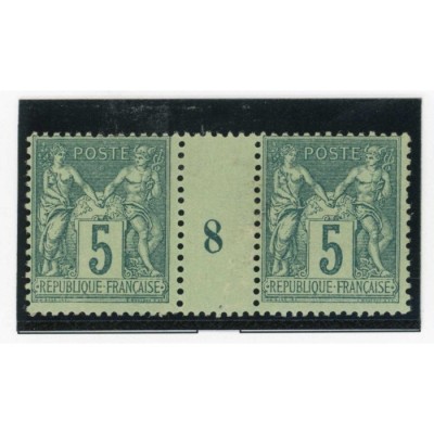 YT 75 - Neuf xx - Millésime 8 - Cote 165 Euros