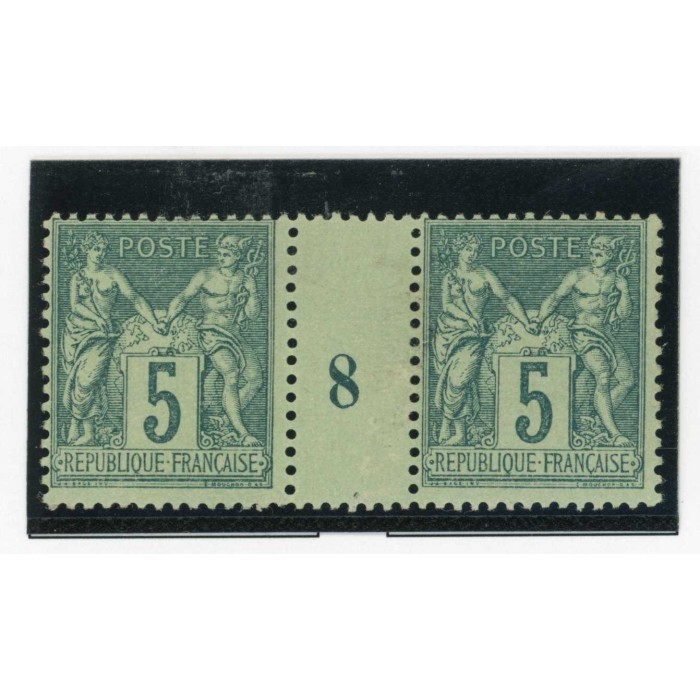 YT 75 - Neuf xx - Millésime 8 - Cote 165 Euros