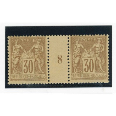 YT 80 - Neuf xx - Millésime 8 - Cote 510 Euros
