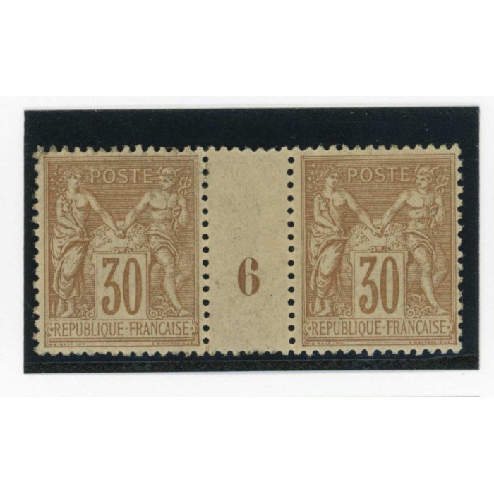 YT 80 - Neuf xx - Millésime 6 - Cote 520 Euros