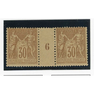 YT 80 - Neuf x - Millésime 6 - Cote 350 Euros