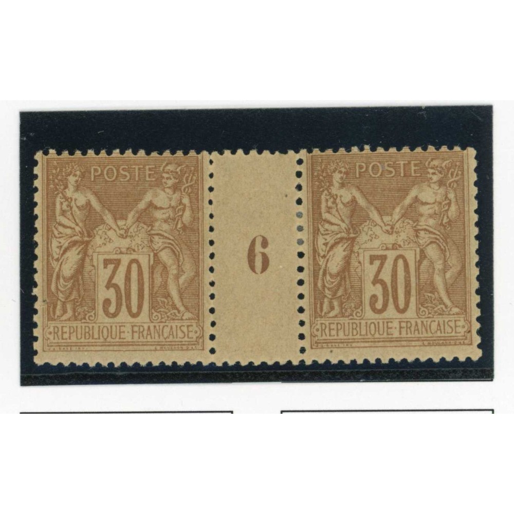 YT 80 - Neuf x - Millésime 6 - Cote 350 Euros