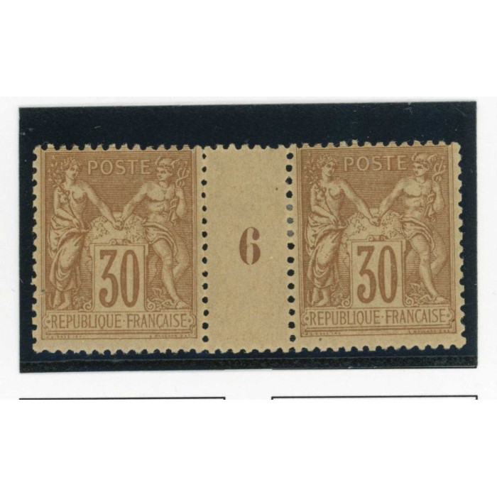 YT 80 - Neuf x - Millésime 6 - Cote 350 Euros